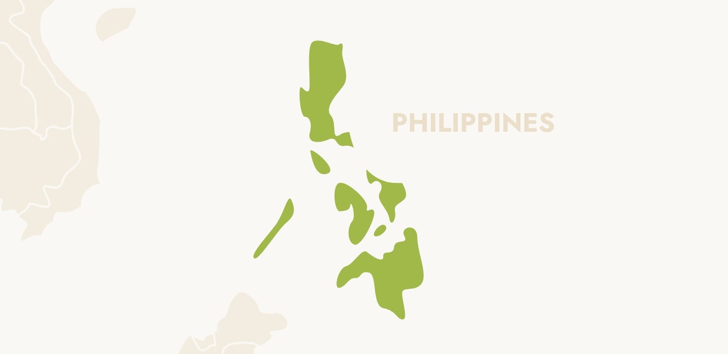 フィリピンの活動地マップ