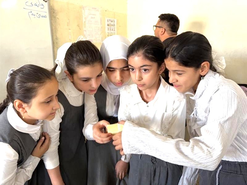 クルド自治区で、日本式の教育実践が広がっています！